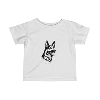 German Shepherd Infant Fine Jersey Tee