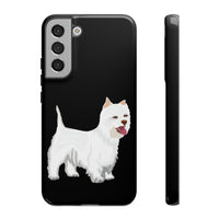 West Highland White Terrier Tough Cell Phone Cases, Impact Resistant, Matte or Glossy, FREE Shipping, Made in USA!!
