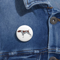 German Shorthaired Pointer Pin Buttons