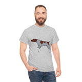 German Shorthaired Pointer Unisex Heavy Cotton Tee