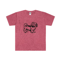 Shih Tzu Men's Fitted Short Sleeve Tee