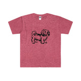 Shih Tzu Men's Fitted Short Sleeve Tee