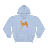 Shiba Inu Unisex Heavy Blend™ Hooded Sweatshirt, S -5XL, 12 Colors, Cotton/Polyester, Medium Heavy Fabric, FREE Shipping, Made in USA!!