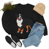 Bernese Mountain Dog Unisex Heavy Blend™ Crewneck Sweatshirt, S - 2XL, 6 Colors, Cotton/Polyester, FREE Shipping, Made in USA!!