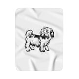 Shih Tzu Fleece Blanket