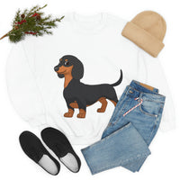 Dachshund Unisex Heavy Blend™ Crewneck Sweatshirt, S - 2XL, 14 Colors, Cotton/Polyester, Medium Fabric, FREE Shipping, Made in USA!!