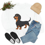Dachshund Unisex Heavy Blend™ Crewneck Sweatshirt, S - 2XL, 14 Colors, Cotton/Polyester, Medium Fabric, FREE Shipping, Made in USA!!