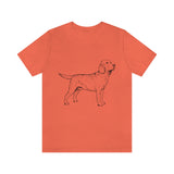 Labrador Retriever Unisex Jersey Short Sleeve Tee