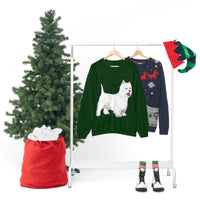 West Highland White Terrier Unisex Heavy Blend™ Crewneck Sweatshirt, S - 5XL, Cotton/Polyester, FREE Shipping, Made in USA!!