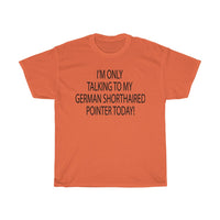 German Shorthaired Pointer Unisex Heavy Cotton Tee