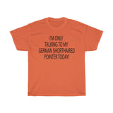 German Shorthaired Pointer Unisex Heavy Cotton Tee