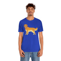 Golden Retriever Unisex Jersey Short Sleeve Tee