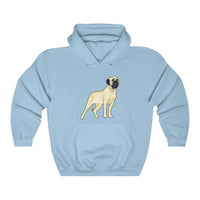 Mastiff Unisex Heavy Blend™ Hooded Sweatshirt, 50-50 Cotton, Polyester, S-5XL, Made in the USA!!