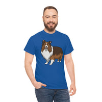 Shetland Sheepdog Unisex Heavy Cotton Tee
