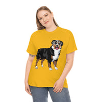 Australian Shepherd Unisex Heavy Cotton Tee, S-5XL, 12 Colors, 100% Cotton, Light Fabric, FREE Shipping, Made in USA!!