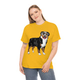 Australian Shepherd Unisex Heavy Cotton Tee, S-5XL, 12 Colors, 100% Cotton, Light Fabric, FREE Shipping, Made in USA!!