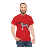 German Shorthaired Pointer Unisex Heavy Cotton Tee