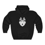 Siberian Husky Unisex Heavy Blend™ Hooded Sweatshirt, S - 5XL, 12 Colors, FREE Shipping, Made in USA!!