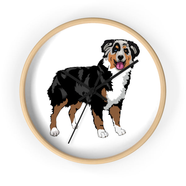 Australian Shepherd Wall clock