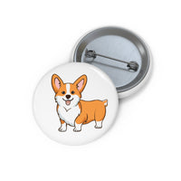 Pembroke Welsh Corgi Custom Pin Buttons