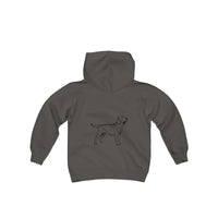 Labrador Retriever Boys Hoodies, Kids Heavy Blend Hooded Sweatshirt