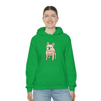 French Bulldog Unisex Heavy Blend Hooded Sweatshirt, S - 5XL, 12 Colors, FREE Shipping, Made in USA!!