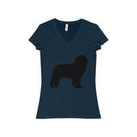 Newfoundland Women's Jersey Short Sleeve V-Neck Tee