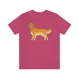 Golden Retriever Unisex Jersey Short Sleeve Tee
