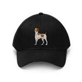 Brittany Unisex Twill Hat, 9 Colors, 100% Cotton Twill, Made in the USA!!