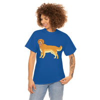 Golden Retriever Unisex Heavy Cotton Tee
