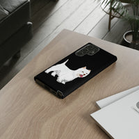 West Highland White Terrier Tough Cell Phone Cases, Impact Resistant, Matte or Glossy, FREE Shipping, Made in USA!!