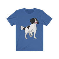 English Springer Spaniel Unisex Jersey Short Sleeve Tee, S - 3XL, 17 Colors, Light Fabric, Made in the USA!!