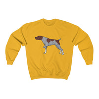 German Shorthaired Pointer Unisex Heavy Blend Crewneck Sweatshirt