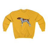 German Shorthaired Pointer Unisex Heavy Blend Crewneck Sweatshirt