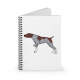 German Shorthaired Pointer Spiral Notebook - Ruled Line