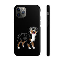 Australian Shepherd Case Mate Tough Cell Phone Cases, Wireless Charging, Extremely Strong Plastic, FREE Shipping, Made in USA!!