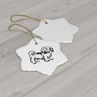 Shih Tzu Ceramic Ornaments