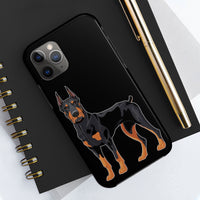 Doberman Pinscher Case Mate Tough Phone Cases