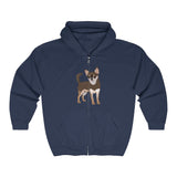 Chihuahua Unisex Heavy Blend™ Full Zip Hooded Sweatshirt, Cotton/Polyester, Medium Heavy Fabric, S - 2XL, 6 Colors, FREE Shipping, Made in USA!!