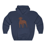 Vizsla Unisex Heavy Blend Hooded Sweatshirt, 11 Colors, S - 5XL, FREE Shipping, Made in the Usa!!