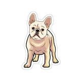 French Bulldog Die-Cut Stickers,  Water Resistant Vinyl, 5 Sizes, Matte Finish, Indoor/Outdoor, FREE Shipping, Made in USA!!