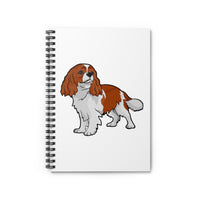 Cavalier King Charles Spaniel Spiral Notebook - Ruled Line