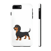 Dachshund Case Mate Tough Phone Cases, Impact Resistant, Wireless Charging, FREE Shipping, Made in USA!!