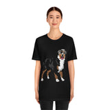Australian Shepherd Unisex Jersey Short Sleeve Tee, XS-3XL, 14 Colors, Soft Cotton, Light Fabric, FREE Shipping, Made in USA!!