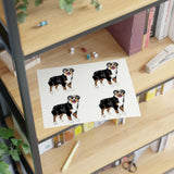 Australian Shepherd Sticker Sheets, 2 Image Sizes, 3 Image Surfaces, Water Resistant Vinyl, FREE Shipping, Made in USA!!