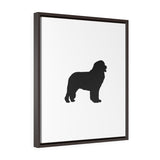 Newfoundland Vertical Framed Premium Gallery Wrap Canvas