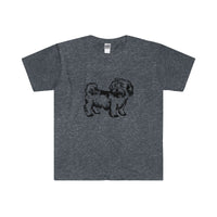 Shih Tzu Men's Fitted Short Sleeve Tee