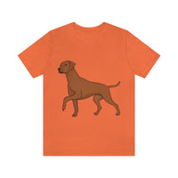 Rhodesian Ridgeback Unisex Jersey Short Sleeve Tee, S - 3XL, 16 Colors, Light Fabric Cotton, FREE Shipping, Made in USA!!