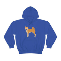 Shiba Inu Unisex Heavy Blend™ Hooded Sweatshirt, S -5XL, 12 Colors, Cotton/Polyester, Medium Heavy Fabric, FREE Shipping, Made in USA!!