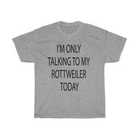 Rottweiler Unisex Heavy Cotton Tee
